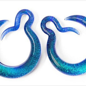 Dichroic Crescent Hoops